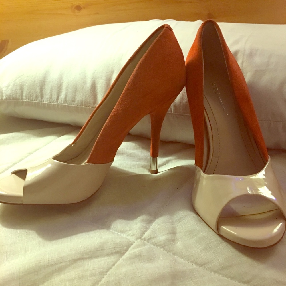 Orange bcgb heels